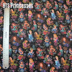 Custom Fabric - BTS Princesses