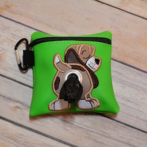 Customized Dog Poo Bag Holder - Hound