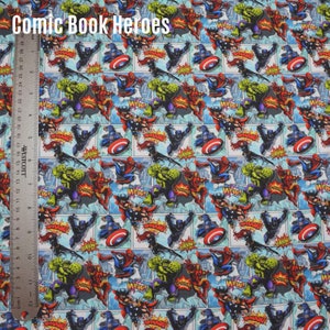 Tela personalizada - Comic Book Heroes