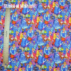 Custom Fabric - Stroke of Midnight