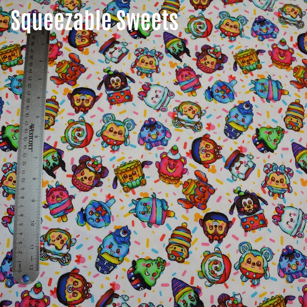 Custom Fabric - Squeezable Sweets