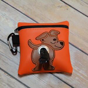 Customized Dog Poo Bag Holder - Pitbull