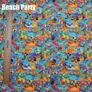 Custom Fabric - Beach Party