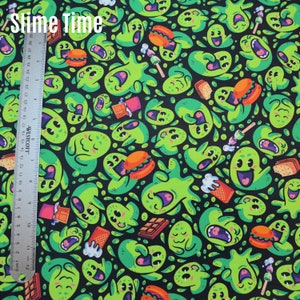 Custom Fabric - Slime Time