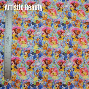 Custom Fabric - Artistic Beauty