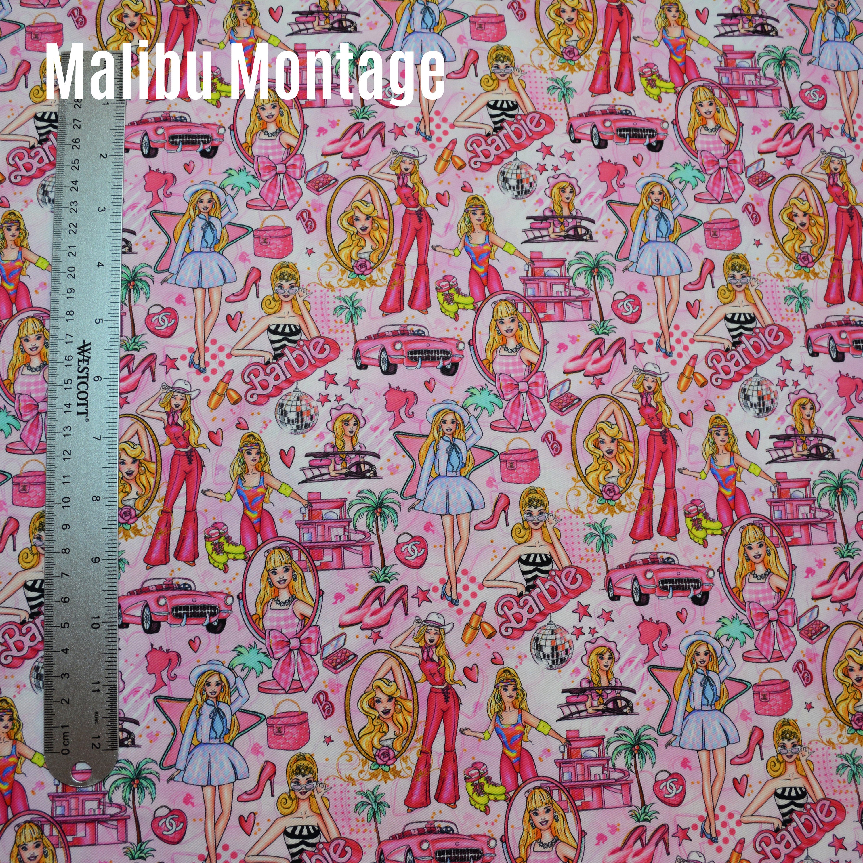 SALE Malibu Barbie Icons C11724 Hot Pink - Riley Blake Designs - Toys –  Cute Little Fabric Shop