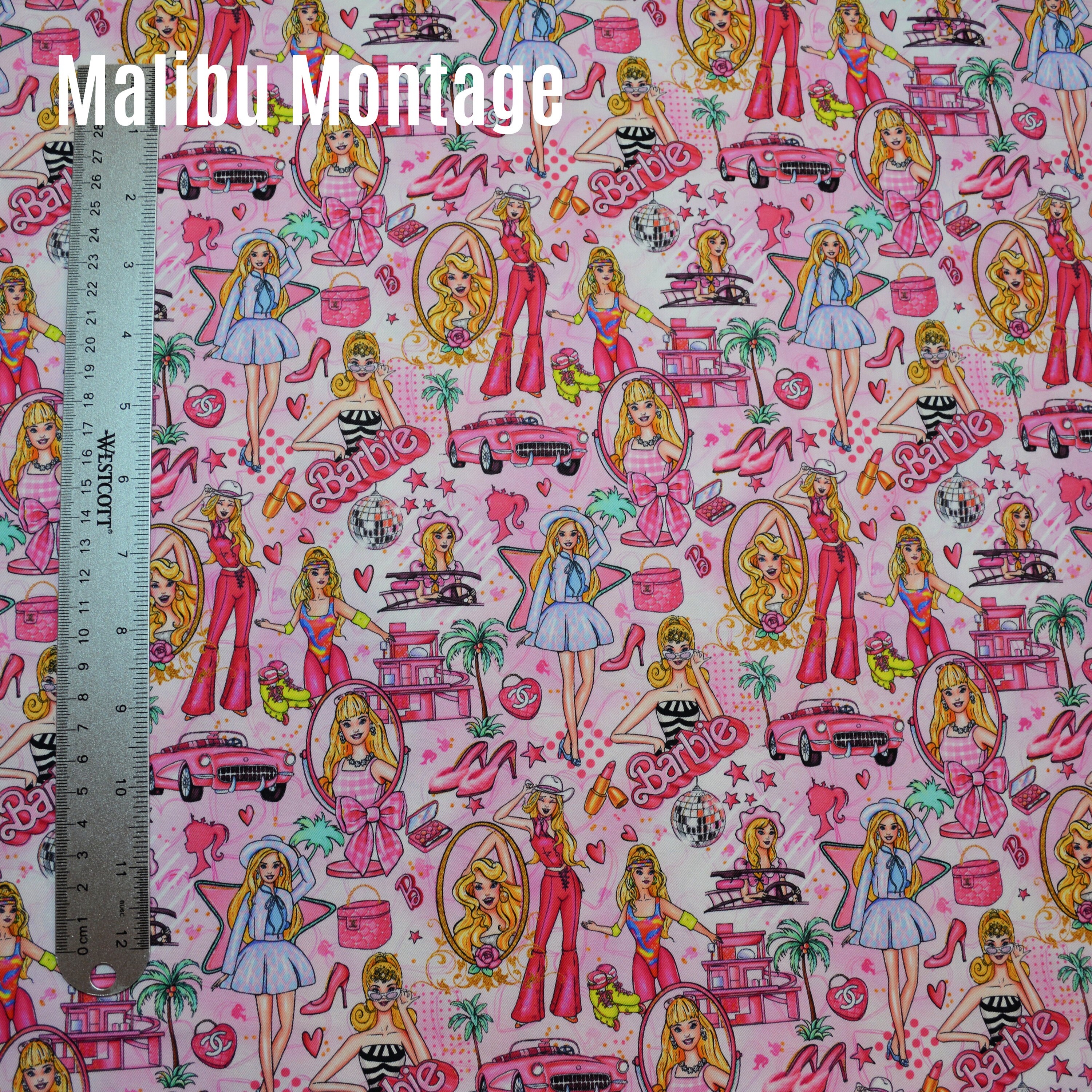 Barbie fabric fashion press new arrivals