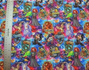 Custom Fabric - Wizarding World