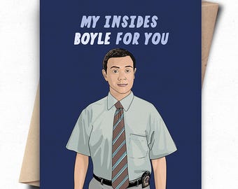 Grappige sitcom-liefdeskaart, grappige verjaardagskaart voor vriend, vriendin Valentijnsdagkaart, comedyshow Vday-cadeau