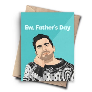 Carte drôle de fête des pères de culture pop - cadeau sarcastique de fête des pères pour papa de fille de fils - fête des pères pour mari