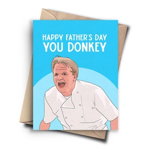 Funny Fathers Day Card for Dad - Pop Culture Father's Day Gift From Daughter Son Wife For Husband