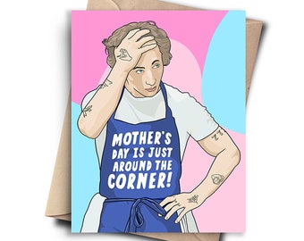 Funny Mothers Day Card for Mom - Pop Culture Mother's Day Gift from Daughter, Son