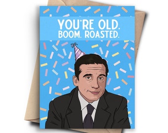 Funny Birthday Card, Funny Quote Birthday Card for Best Friend, Boyfriend, Dad