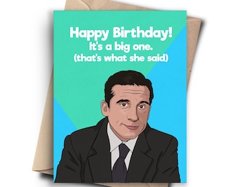 Tongue in Peach Biglietto di compleanno divertente con scritta Happy Birthday You Fantastic B*tch – Biglietto divertente per il migliore amico – Bestie Card – Jokey Friend Card – Banter – CBH1484
