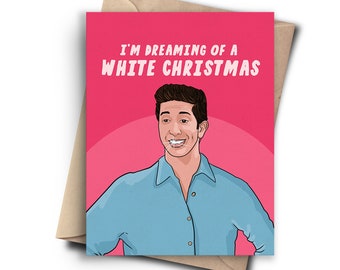 Funny Christmas Card, Friends Holiday Card Set for Best Friend, Girlfriend, Boyfriend -