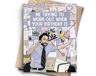 Funny Meme Birthday Card, Funny Birthday Card for Friend, Coworker