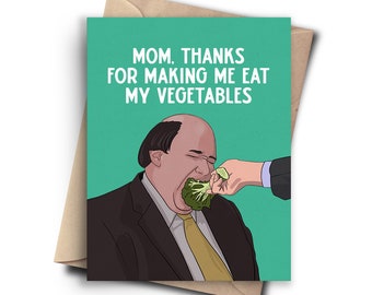 Roligt mors dag-kort - Mammas födelsedagskort