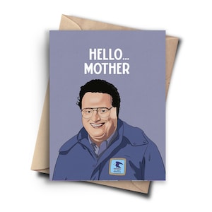 Funny Mothers Day Card - Pop Culture Mothers Day Gift for Mom - Mum Birthday Card