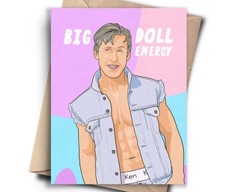 Funny Ryan Anniversary Card - Pop Culture Valentine - Galentine - Boyfriend Birthday