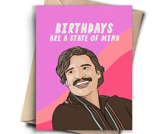 Funny Birthday Card for Best Friend, Girlfriend Birthday - Bestie Birthday Pop Culture Birthday Gift - Meme Birthday Card