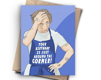Funny Birthday Card, Funny Pop Culture Card, Meme Gift for Friend, Partner, Coworker