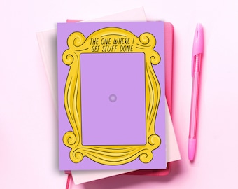 Funny Notepad - To Do List Daily Planner - Funny 90s Pop Culture Gift