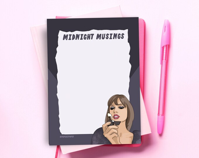 Midnight Musings Notepad
