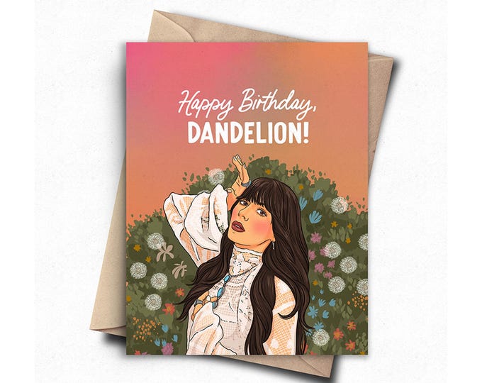 Dandelion Birthday