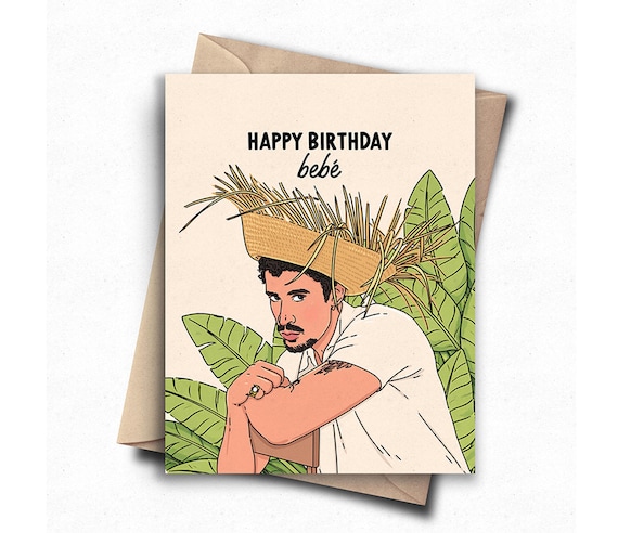 Happy Birthday Bebe Funny Pop Culture Bday Card for Husband, Boyfriend, Girlfriend - Pop Icon Birthday Gift for Best Friend