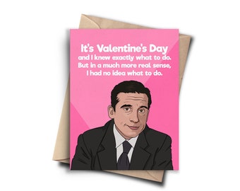 The Office Funny Valentines Day Card - Funny Love Card