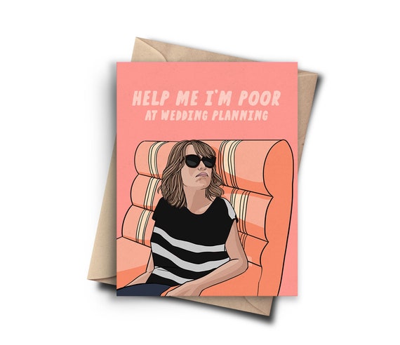 bridesmaid dress memes Bridesmaids Card - Funny Meme Card for Bridal Party Knits 11:11 Maxi Dress -Baby Color:Antique Rose