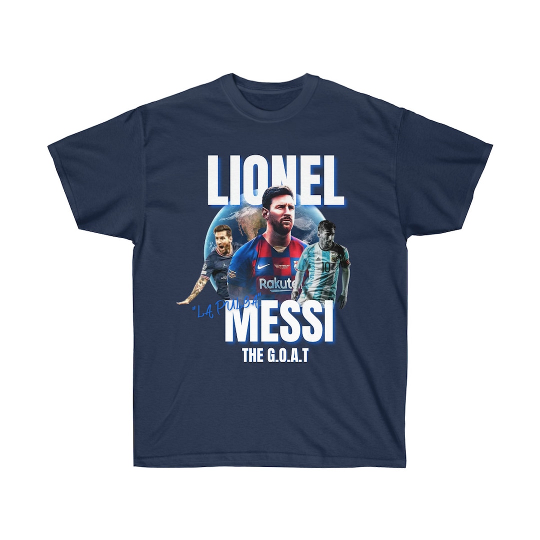 Lionel Messi T-shirt - Etsy