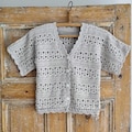 Crochet Summer Top Pattern | Sonja Tee PDF | Women's Crochet Tee | Instant Download product logo