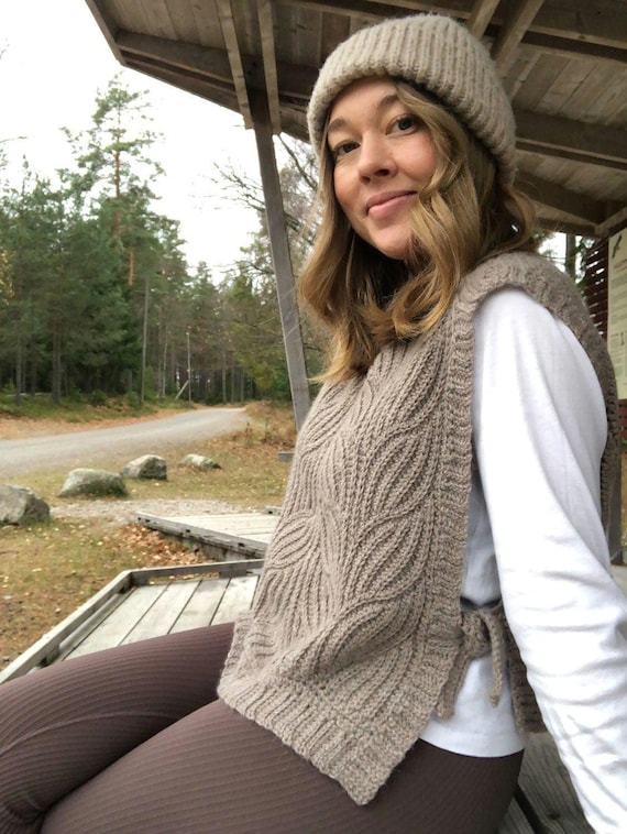 Crochet Vest Pattern | Easy Beginner-Friendly Slipover (PDF Pattern)