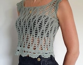 Crochet Pattern | Modern women top | PDF Download | Beginner-friendly | Sizes S-XL