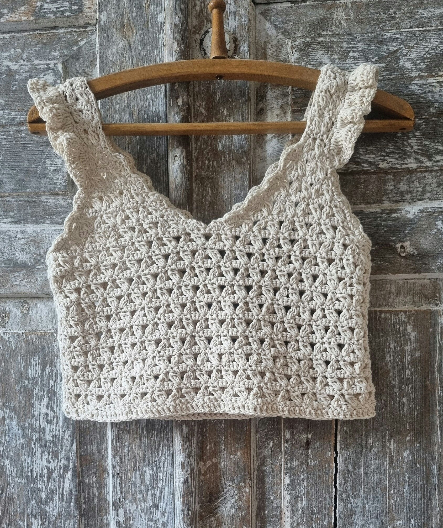 クラネ　CLANE CROCHET FRILL KNIT TOPS hqdefault.jpg