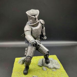 Custom Star wars Mandalorian sculpture figure