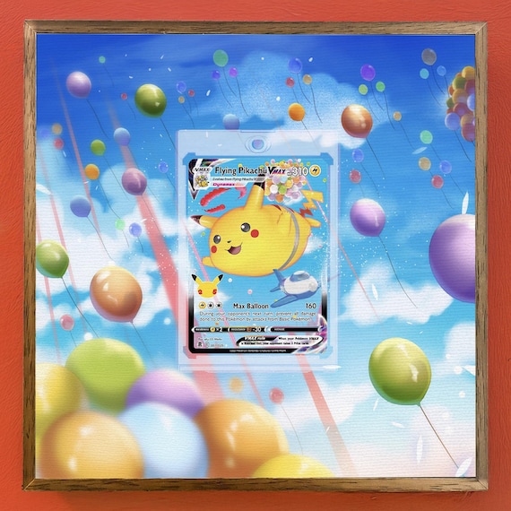flying pikachu vmax pokemon card V & Set - Celebrations - Ultra Rare Lot Celebrate the incredible history of the TCG hobby by adding this Flying Pikachu VMAX 2021 Pokemon Celebrations Ultra Rare #7 CGC Authenticated 9 Card to your vault Flying Pikachu VMAX 007/025 Holo