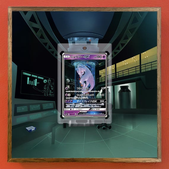 pokemon shining legends mewtwo collectible cards Mewtwo-GX - 72/73 - Full Art Ultra Rare [Psychic] Full Burst 30 This attack does 30 damage times the amount of Energy attached to this Pokemon 2017 Pokemon Sun & Moon