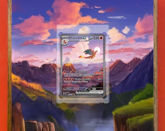 Charizard ex SAR SV2a Pokemon Card 151 | Pokémon Card Extended Art Frame