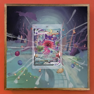 Pokémon Gengar VMAX #271 Pokemon Fusion Strike Card Display Frame - Chillframe