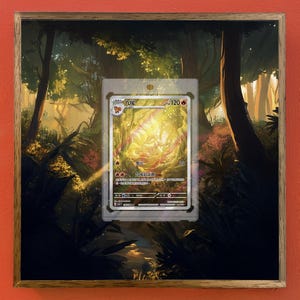 Cadre d'exposition pour cartes Règle de la Flamme noire Pokémon Ninetales Sv3 #110 - Chillframe