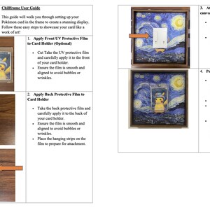 Ivysaur AR SV2a Pokemon 151 Card Display Frame | TCG Collector Gift Wall Art image 9