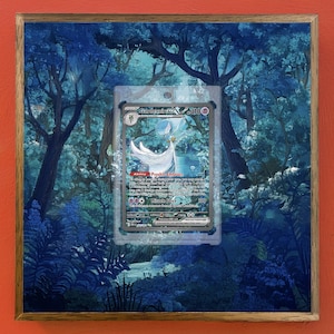 Pokémon Gardevoir ex #233 Paldean Fates Card Display Frame - Chillframe