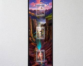 Pokemon 3-in-1 Frame Charizard Charmeleon Charmander SV2a | TCG Collector Gift Display