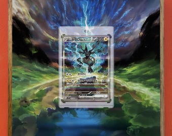 Pokémon Zekrom Ex #169 Sv11b Black Bolt Card Display Frame