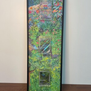 Ivysaur AR SV2a Pokemon 151 Card Display Frame | TCG Collector Gift Wall Art image 3