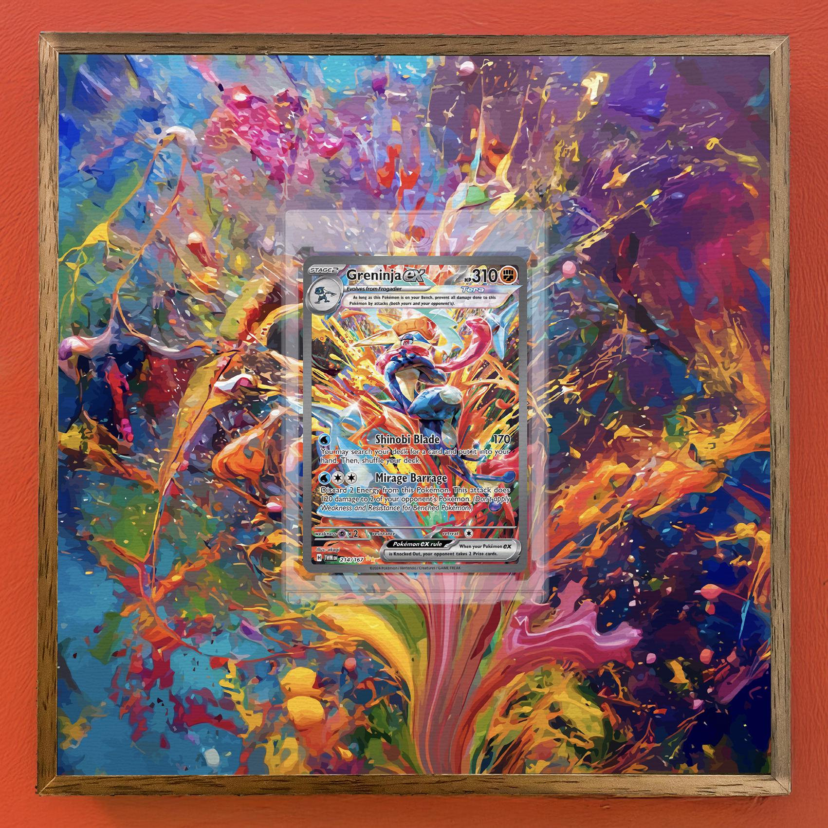 Greninja Ex #214 Pokemon Twilight Masquerade | Pokémon Card