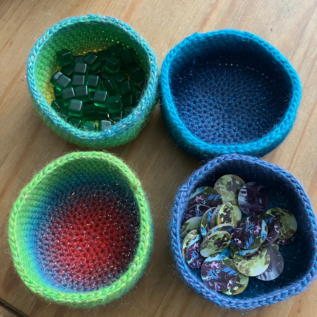 Board Game Bowls Crochet Etsy