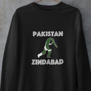 Sudadera de Pakistán Zindabad, Torneo Mundial de Críquet T20 Masculino ICC 2022, Pakistán Zindabad, Regalo para un Papá Desi Paquistaní, Mapa de Pakistán
